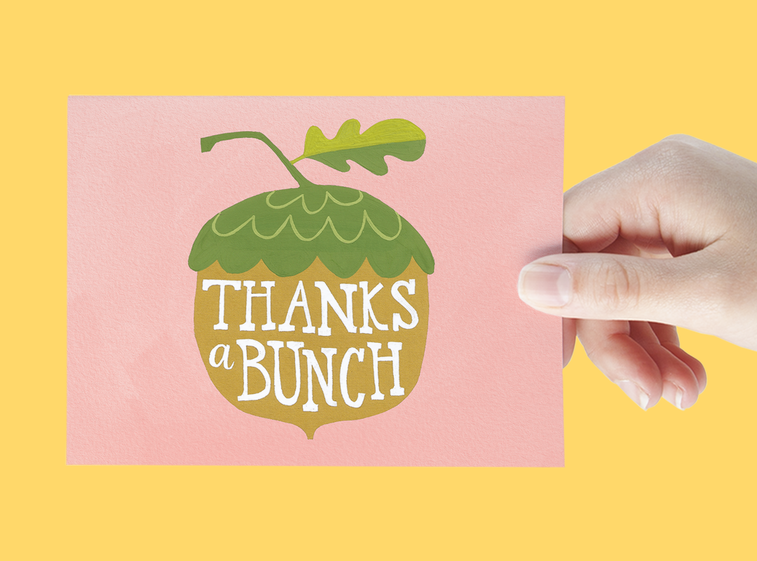Thank you for listening Card - Appreciation Card friendship notes