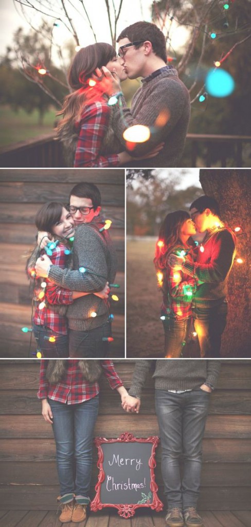Picture showing young couple hugging over Christmas tree. Stock Photo by  sedrik2007