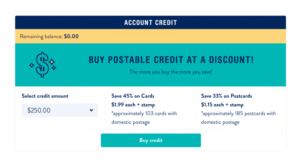 How to Postable Buying Postable Credit Postable