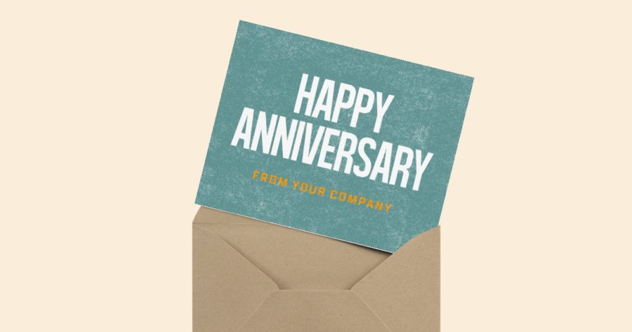 A Simple Solution For Your Business Anniversary Cards