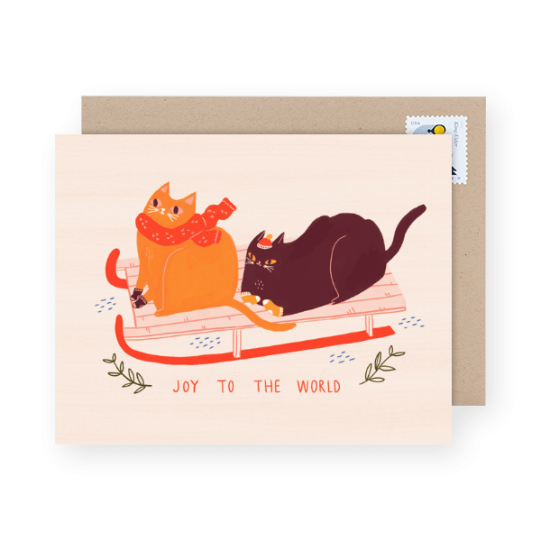 9 Christmas Card Ideas For You and Your Cat